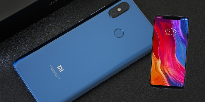 xiaomi mi 8 diseño