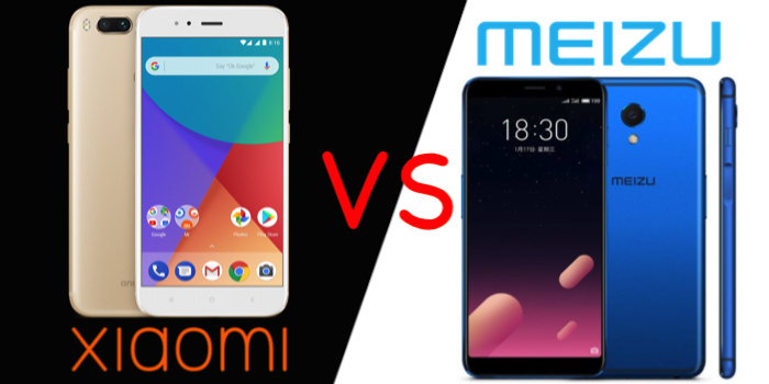 xiaomi mi a1 vs meizu m6s