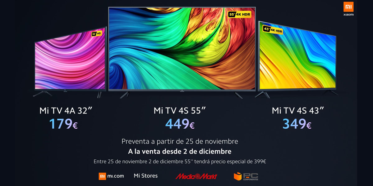 xiaomi mi tv precios disponibilidad