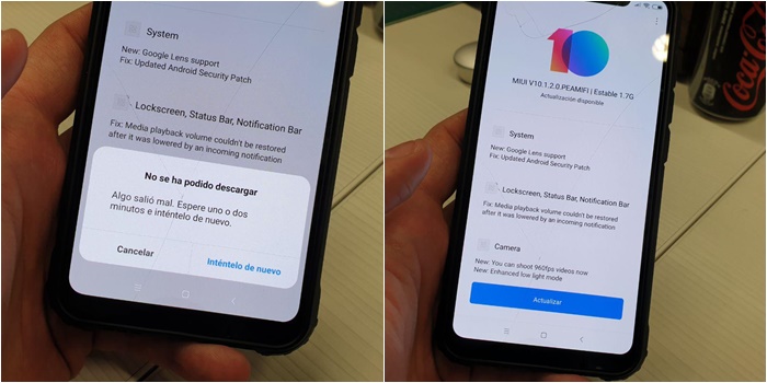 xiaomi miui actualizacion solucion error