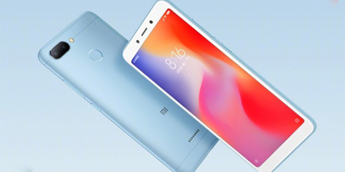 xiaomi redmi 6 diseño