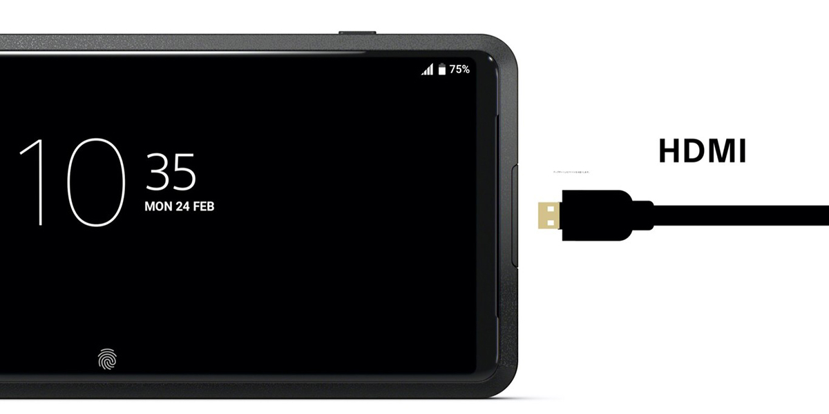 xperia pro hdmi