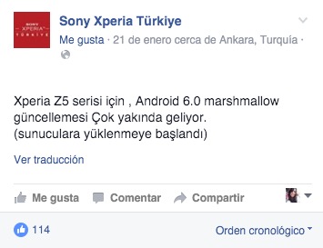 xperia z5 marshmallow