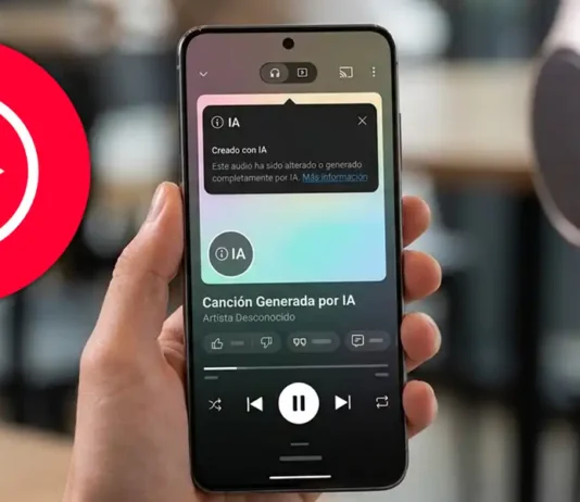youtube muestra si cancion fue hecha con ia